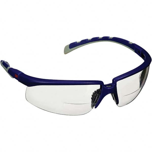 Magnifying Safety Glasses: +1.5, Clear Lenses, Anti-Fog & Scratch Resistant, ANSI Z87.1