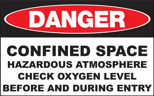ZING DANGER, Confined Space Hazardous 10x14Ad