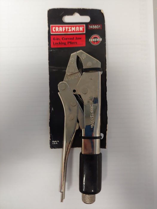 Clearance - Craftsman 6 inch Curved Jaw Locking Pliers (945601)
