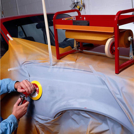 Hook & Loop Disc: 8" Dia, 500 Grit, Coated, Aluminum Oxide