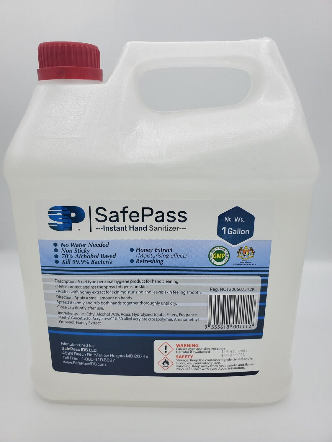 SafePass Hand Sanitizer — Pelican Supply