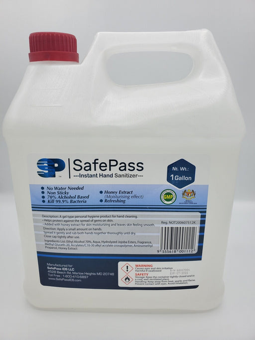 SafePass Hand Sanitizer