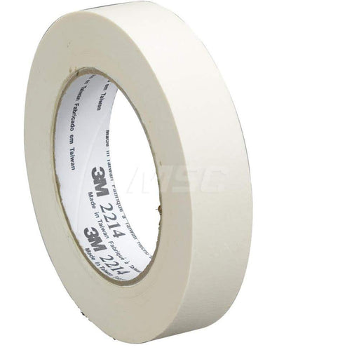 Masking Tape: 48 mm Wide, 60.14 yd Long, 5.4 mil Thick, Tan