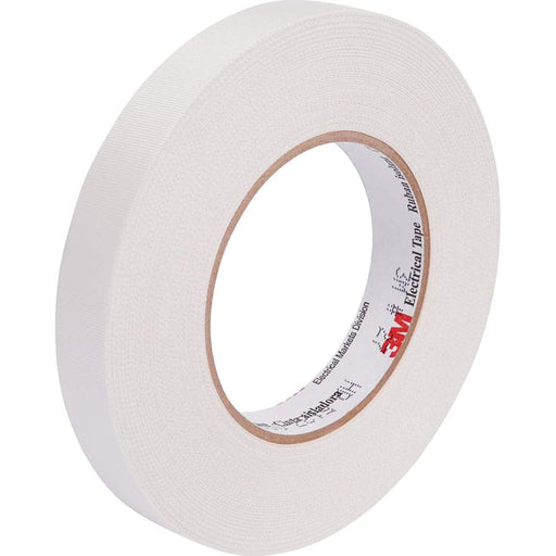 Electrical Tape: 1/2" Wide, 66' Long, 7 mil Thick, White