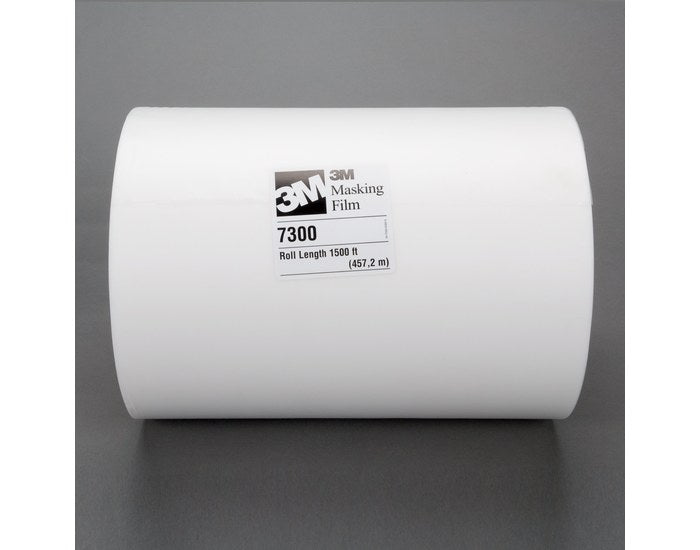 3M Masking Film Tape: 36" Wide, 2 mil Thick, Clear.