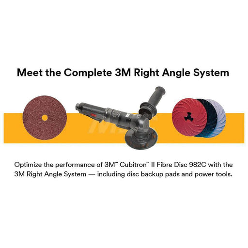 Fiber Disc:  4" Disc Dia,  36 Grit,  Ceramic