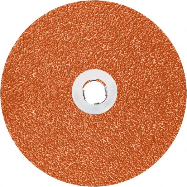 Fiber Disc:  7" Disc Dia,  80 Grit,  Ceramic
