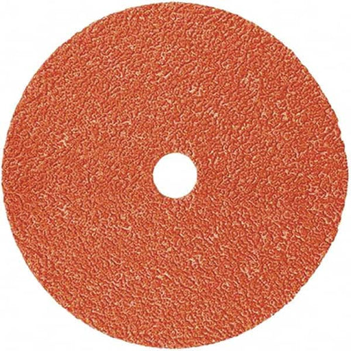 Fiber Disc:  5" Disc Dia,  120 Grit,  Ceramic