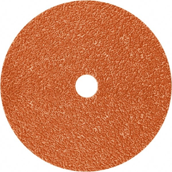 Fiber Disc:  4-1/2" Disc Dia,  60 Grit,  Ceramic