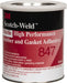 Elastic Sealant: 32 oz Can, Brown, Butyl Rubber
