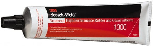 Elastic Sealant: 5 oz Tube, Yellow, Butyl Rubber