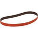 Abrasive Belt: 1/2" Wide, 12" Long, 120 Grit, Ceramic