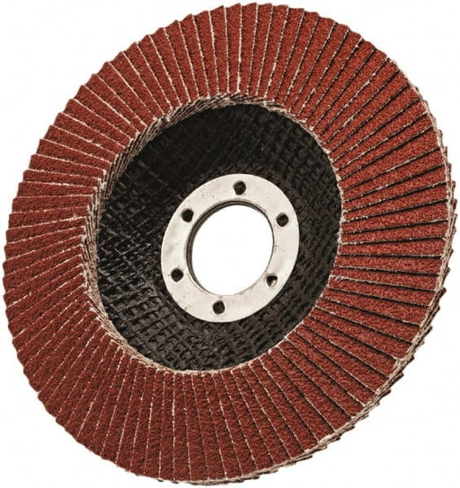 Flap Disc: 5/8-11 Hole, 80 Grit, Ceramic, Type 29