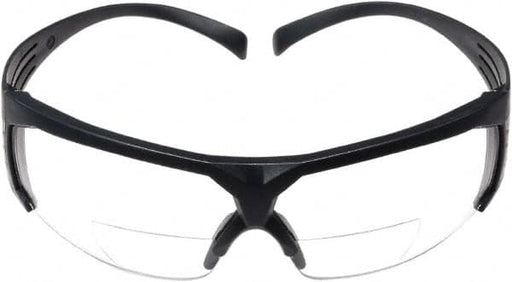Magnifying Safety Glasses: +2.5, Clear Lenses, Anti-Fog & Scratch Resistant, ANSI Z87.1