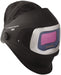 Welding Helmet: Black & Gray, Polycarbonate, Shade 5 & 8 to 13