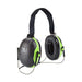 Earmuffs: 27 dB NRR Over the Head