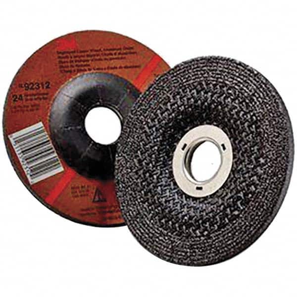 Depressed Center Wheel: Type 27, 4-1/2" Dia, Aluminum Oxide