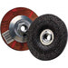 Depressed Center Wheel: Type 27, 4-1/2" Dia, Aluminum Oxide