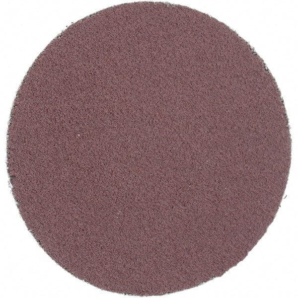 Quick-Change Disc: Roloc TR, 2" Disc Dia, 100 Grit, Aluminum Oxide, Coated