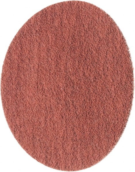 Quick-Change Disc: 2" Disc Dia, 120 Grit, Ceramic, Coated