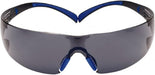Safety Glass: Anti-Fog, Polycarbonate, Gray Lenses, Frameless, UV Protection