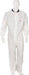 Disposable Coveralls: Size Large, 11.89 oz, SMS, Zipper Closure
