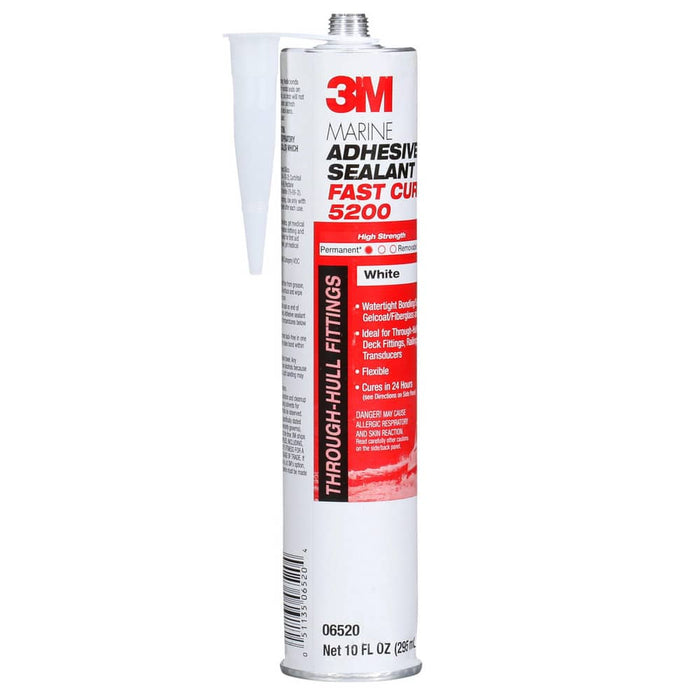 Marine Adhesive Sealant: 295 Ml Cartridge, White, Polyurethane