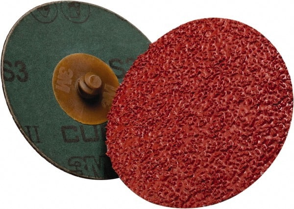Fiber Disc:  2" Disc Dia,  36 Grit,  Ceramic