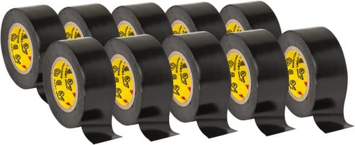 Electrical Tape: 3/4" Wide, 20' Long, 7 mil Thick, Black