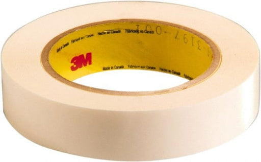 Clear Double-Sided Polyethylene Film Tape: 3/4" Wide, 36 yd Long, 3.9 mil Thick, Acrylic Adhesive