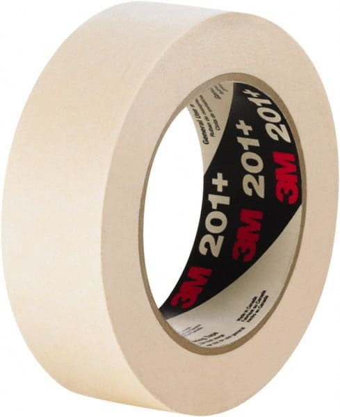 Masking Tape: 96 mm Wide, 60 yd Long, 4.4 mil Thick, Tan