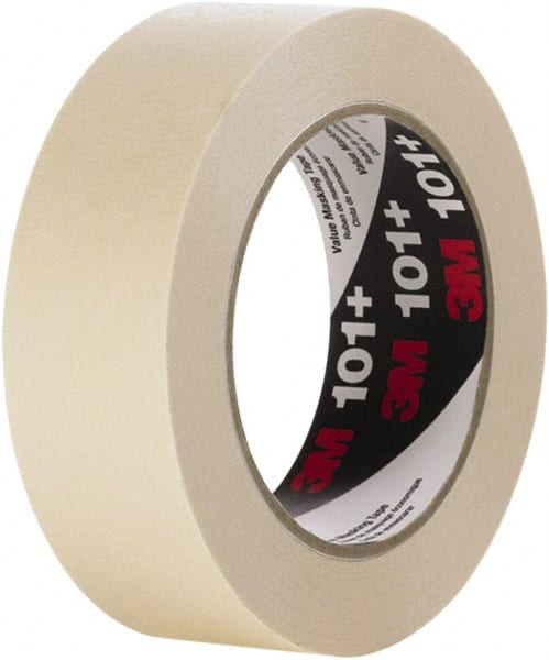 Masking Tape: 48 mm Wide, 60 yd Long, 5.1 mil Thick, Tan