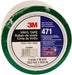 Floor & Aisle Marking Tape: 3" Wide, 108' Long, 5.2 mil Thick, Vinyl