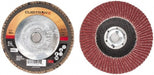 Flap Disc: 5/8-11 Hole, 40 Grit, Ceramic, Type 27