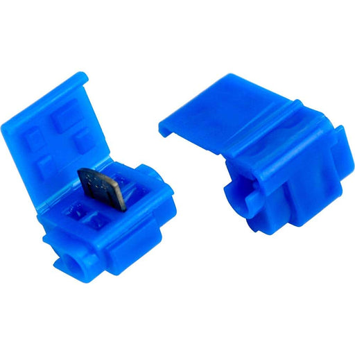 18 to 16 AWG, Blue, IDC, Tap Quick Splice Connector