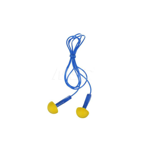 Earplug: 26dB, Foam, Round, Push-In Stem, Corded