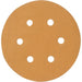 Hook & Loop Disc: 120 Grit, Coated, Ceramic