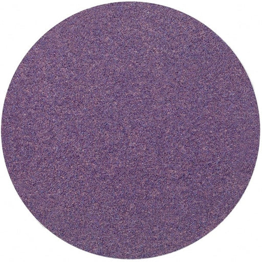 Hook & Loop Disc: 5" Disc Dia, 120 Grit, Coated, Ceramic