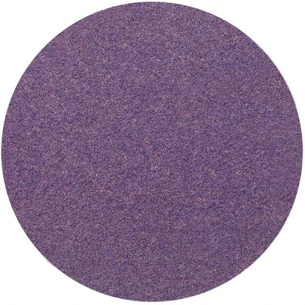 Hook & Loop Disc: 5" Disc Dia, 120 Grit, Coated, Ceramic