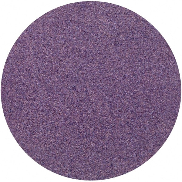 Hook & Loop Disc: 6" Disc Dia, 180 Grit, Coated, Ceramic