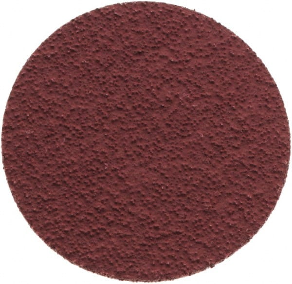 Quick-Change Disc: 2" Disc Dia, 60 Grit, Ceramic, Coated