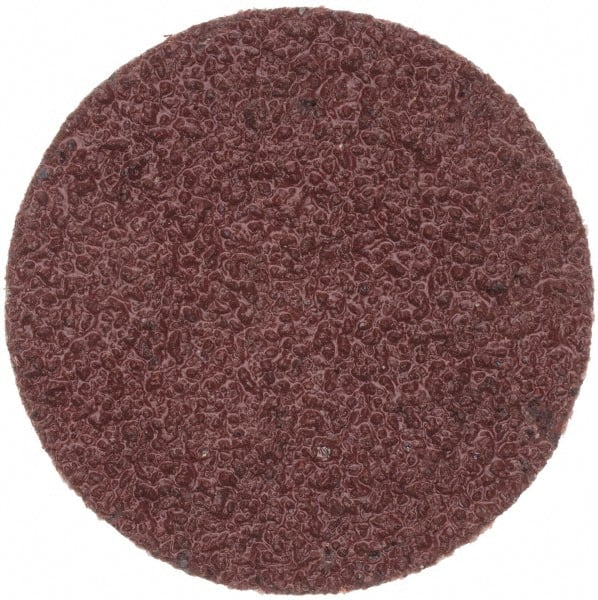 Quick-Change Disc: 1-1/2" Disc Dia, 60 Grit, Ceramic, Coated