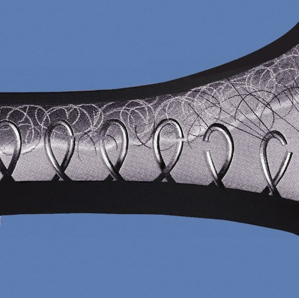 Hook & Loop; Shape: Roll ; Tape Width: 4.20in ; Color: Black ; Piece Diameter (Inch): 1 ; Roll Length (yd): 50.00 ; Tape Material: Acrylic