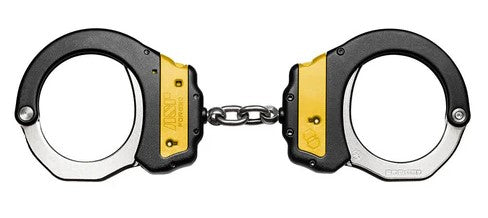 ASP, INC. Identifier Chain Ultra + Cuffs Stl YLW