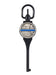 ASP, INC. Blue Line Grdian Hndcuf Key G1 Black Chr