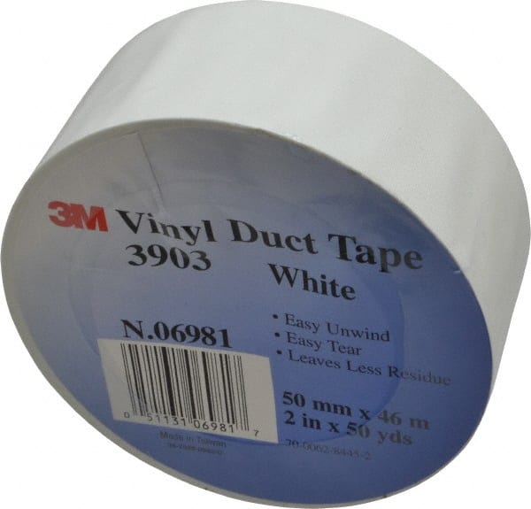 Duct Tape: 2" Wide, 6.5 mil Thick, Vinyl