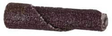 Straight Cartridge Roll: 5/8" Dia, 80 Grit, Aluminum Oxide
