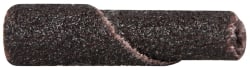 Straight Cartridge Roll: 1/4" Dia, 60 Grit, Aluminum Oxide
