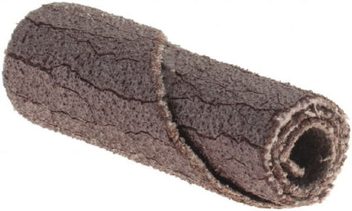 Straight Cartridge Roll: 5/16" Dia, 120 Grit, Aluminum Oxide