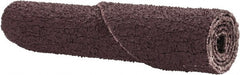 Straight Cartridge Roll: 3/8" Dia, 80 Grit, Aluminum Oxide